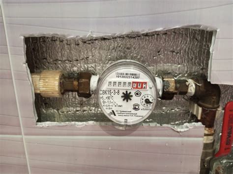 Счетчик воды универсальный, 1/2 '', с монтажным комплектом, 6 лет ...