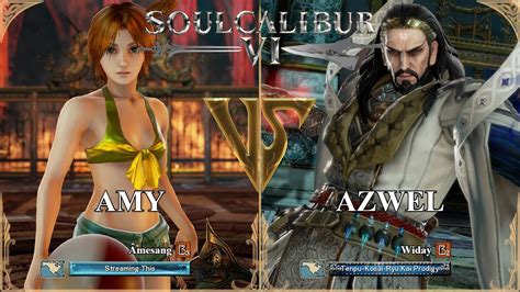 Soulcalibur Vi Amesang Amy Vs Widay Azwel Xbox Series X Ranked