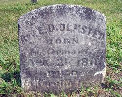 Rev Elijah Douglas Olmsted 1811 1890 Mémorial Find a Grave