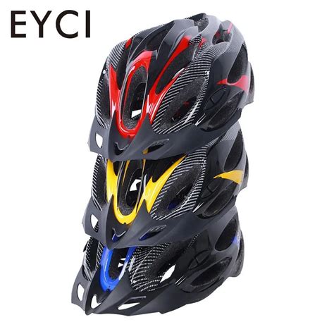 Cycling Helmet Adjustable Bicycle Bike Road Mountain Shockproof Visor ...