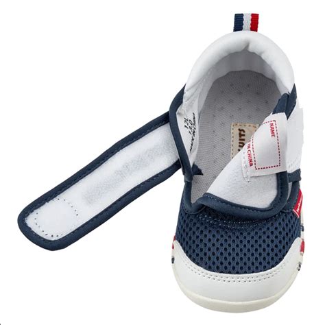 MIKI HOUSE Hot Biscuits Baby Summer Shoes Navy Blue Stage 1 Authorized Dealer In Australia