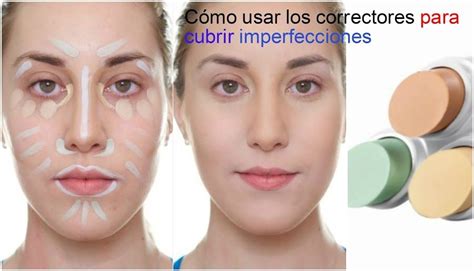 Cómo usar correctores para conseguir una piel perfecta apunta