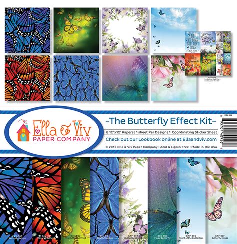 Ella And Viv Paper Company The Butterfly Effect X Kit