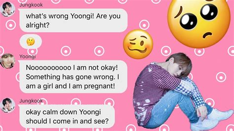 Bts Texts Yoongi Is Pregnant 🤰 Youtube