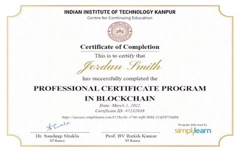 Professional Certificate Program in Blockchain – IIT Kanpur – PTI Group