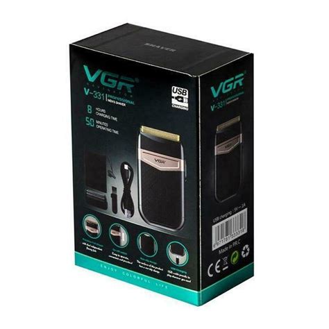 VGR V-331 Ξυριστική Μηχανή Προσώπου Επαναφορτιζόμενη | Skroutz.gr