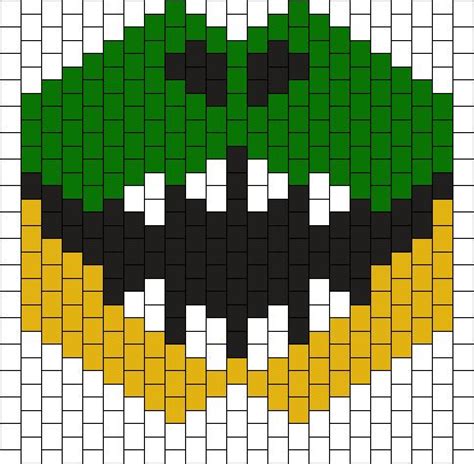 Montgomery Gator FNaF Mask Kandi Pattern Kandi Patterns Kandi Pony