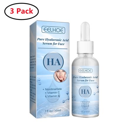 Cozyhome 3 Pack Vitamin C Serum With Hyaluronic Acid Andvitamin E Even Skin Texture Reduce Dark