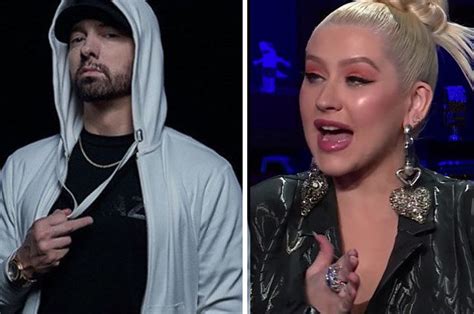 This Is What Christina Aguilera Thinks Of Eminem Recently Dissing Her