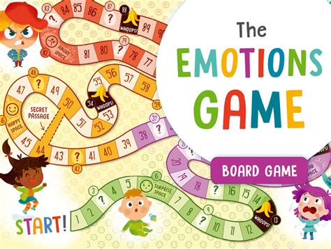 Emotions board Game Printable emotions for kids Emotions | Etsy