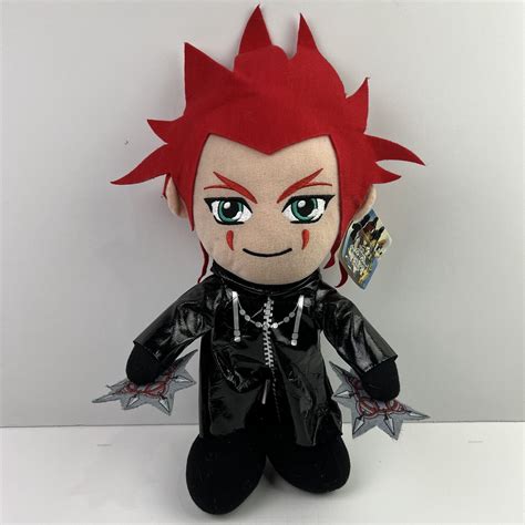 Axel Plush Doll From Kingdom Hearts 11 Tall 2006 With Tag Ebay