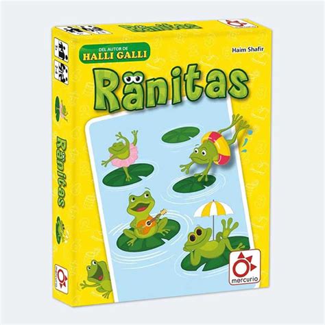 Ranitas Juegos De Mesa Infantil Warmus Games