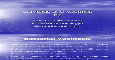 Pdf Cervicitis And Vaginitis Dokumentips