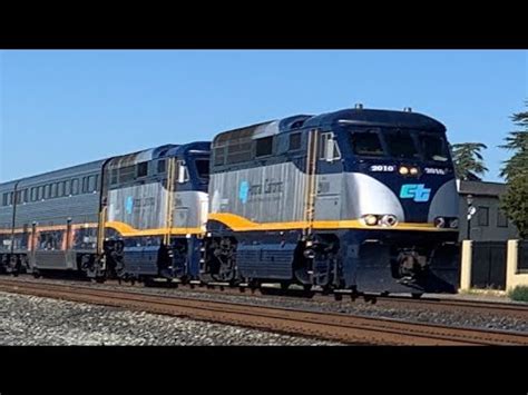 The Double Header Amtrak Capitol Corridor To San Jose Youtube