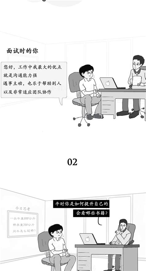 漫画 平时的你 Vs 面试时的你 Csdn博客