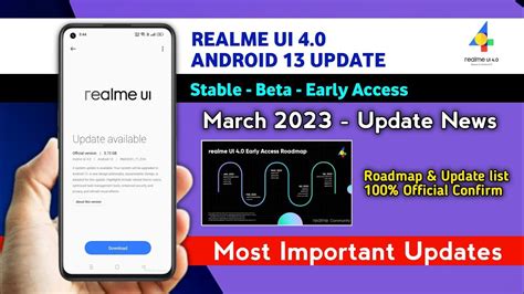 Realme Ui Android Stable Update Date Official New Batch Update