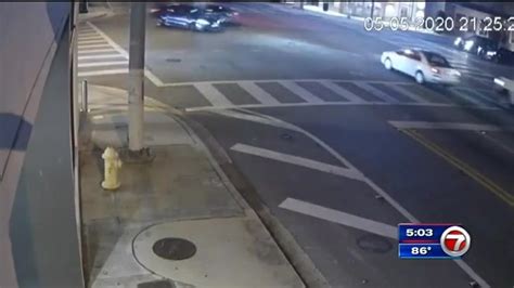 Video Shows Miami Hit And Run That Left Woman Dead 2 Critically