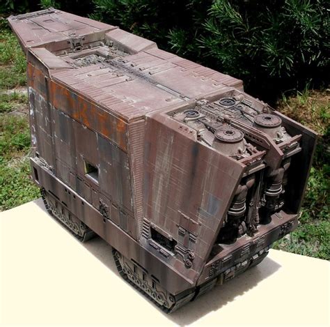 Modeler S Miniatures Magic Sandcrawler By Randy Cooper Star Wars