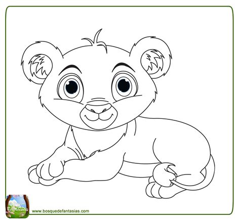 99 DIBUJOS DE LEONES Imágenes de leones para colorear para niños