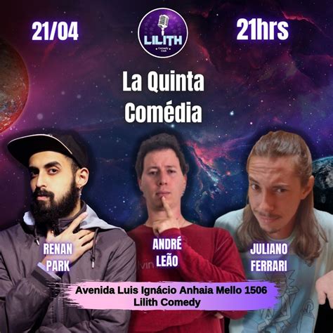 Show Gratuito La Quinta Dia Show De Dia Stand Up No Lilith