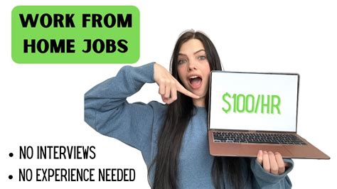 12 Highest Paying Work From Home Jobs No Experience Needed 2023 YouTube