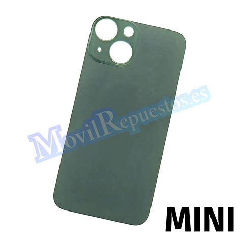 Tapa Trasera Para Iphone Mini Verde Movilrepuestos Es