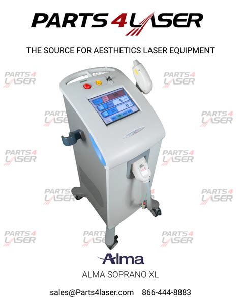 ALMA SOPRANO ICE LASER MACHINE Parts4Laser