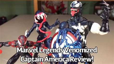 Marvel Legends Walmart Exclusive Venomized Captain America Review