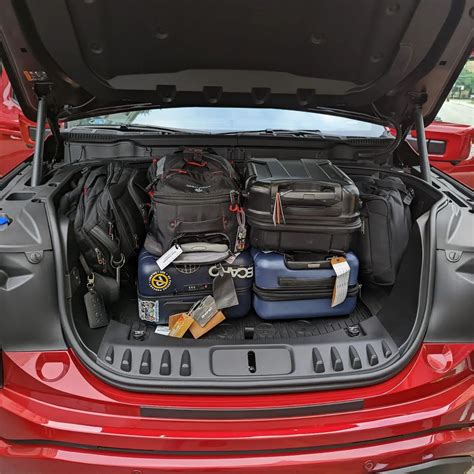 Luggage fit test in Lightning frunk (front trunk) | Page 2 | Ford ...