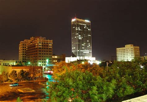 Downtown Amarillo At Night Downtown Amarillo Texas Flickr