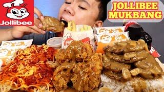 JOLLIBEE MUKBANG | All Time Favorite Jollibee Mukbang |... | Doovi