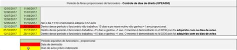 Rh Linha Protheus Gpe Como Fazer A Contagem Dos Avos De F Rias