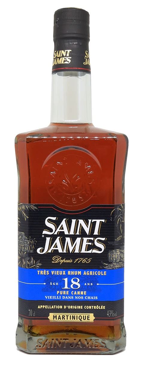 Rhum Agricole Pur Jus De Canne Saint James Rhum Vieux Ans