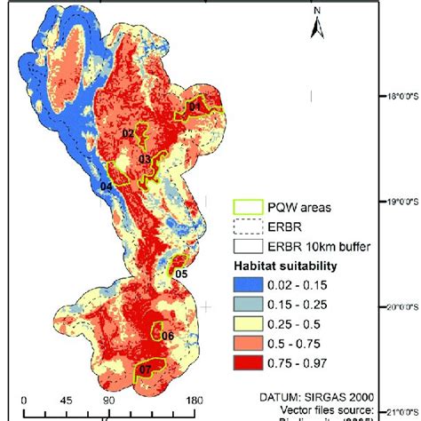 Areas With Potential For Good Quality Watercourses Pqw At The