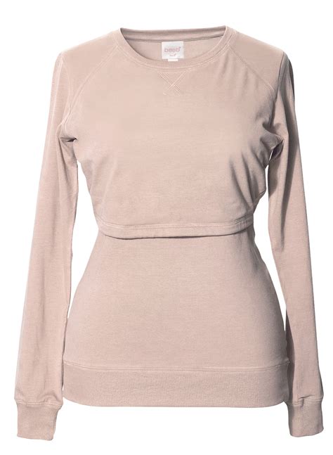 Boob Maternity Nursing B Warmer Sweatshirt Bump Boutique