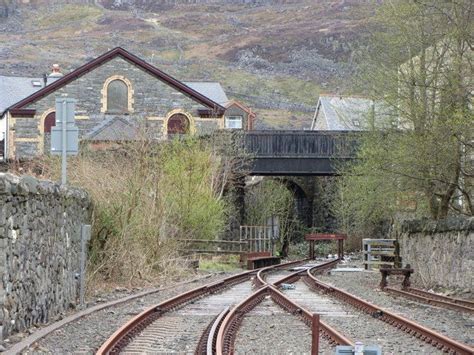 End Of The Line At Blaenau Ffestiniog Old Train Station Heritage