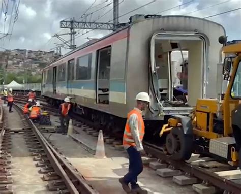 VÍDEO último trem envolvido em acidente no metrô de Salvador é