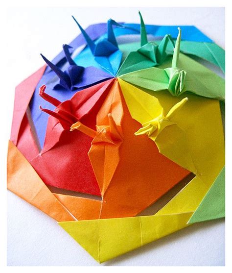 Crane Go Round Paper Crafts Origami Creative Origami Origami Crafts