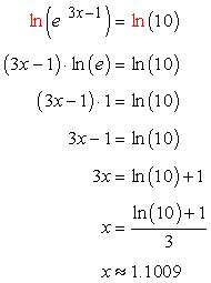 How To Get Rid Of Ln In An Equation Signexercise2