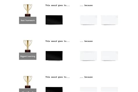 Retrospective Award Ceremony Template Miroverse