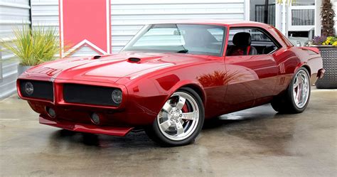 Barrett Jackson Preview 1968 Pontiac Firebird Restomod Hotcars