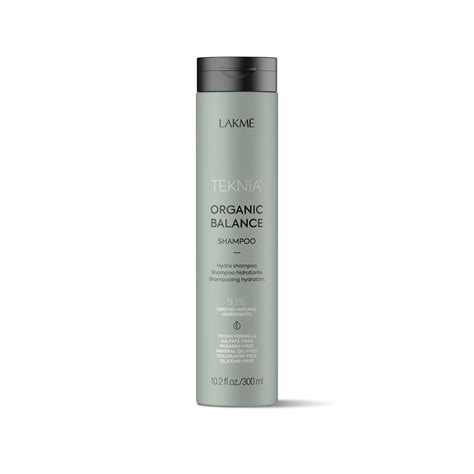 Shampoing Organic Balance Teknia Lakmé 300ml Vénus Coiffure