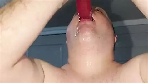 Deepthroat Huge Inch Purple Double Dildo Gay Man Porn XHamster