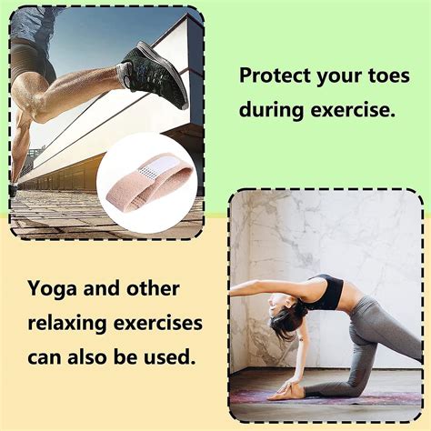 10 Pack Hammer Toe Splint Bandages, Hammer Toe Corrector, Toe Separator