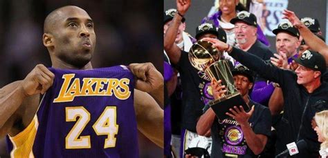 ¡va Por Ti Kobe Bryant Lakers Campeones Del Nba Después De 10 Años