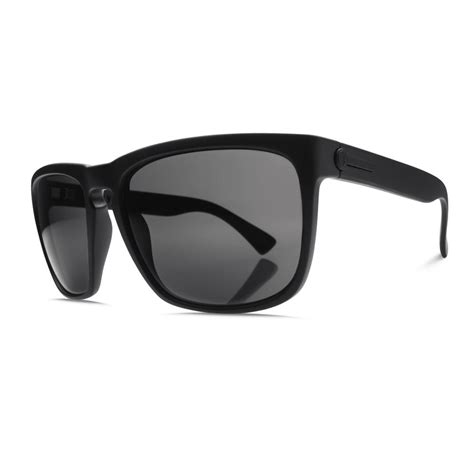 Electric Knoxville Xl Sunglasses Matte Black Melanin Grey Lens Men S Altitude Sports