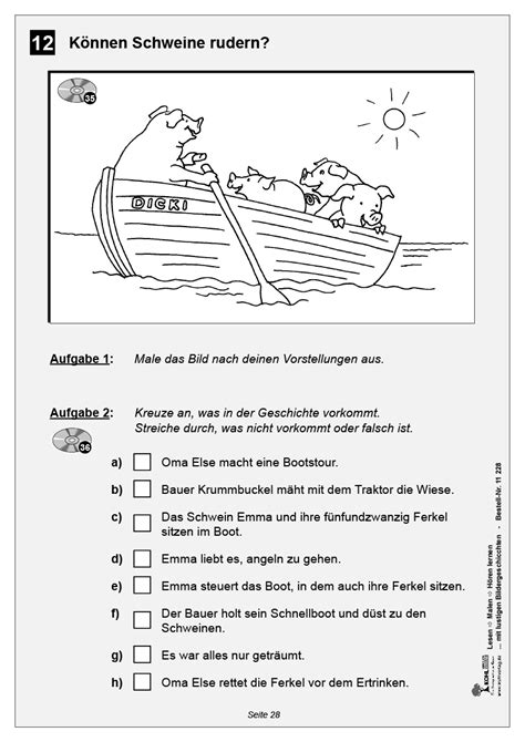 Lesen Und Malen Klasse 2 Lesen Und Malen Im Fruhling Vorschau