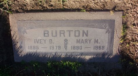 Mary Maude Maupin Burton 1890 1968 Mémorial Find a Grave