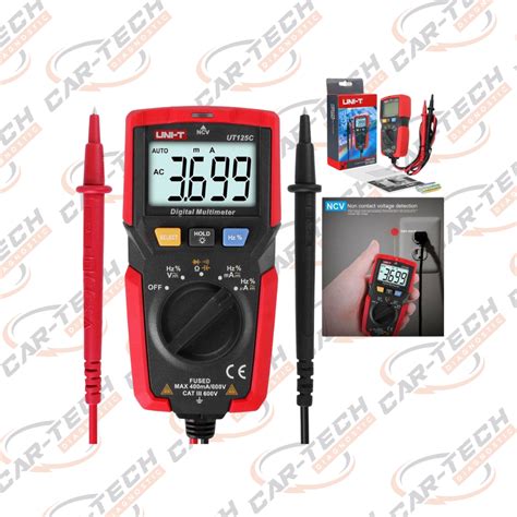 Dijital Multimetre - TEKNK-1060 UNI-T UT125C - Car-Tech Diagnostic