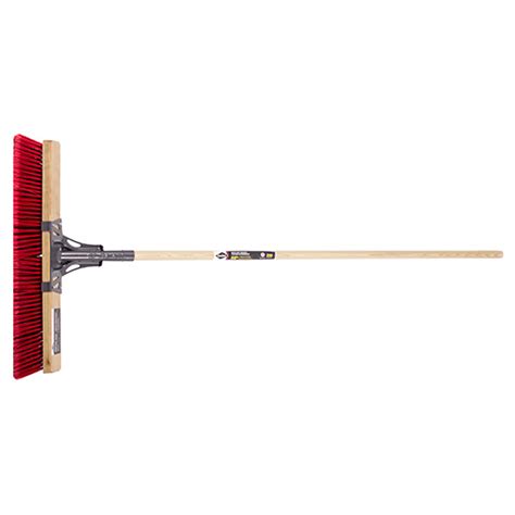 24" Multi Surface Push Broom - | Anchorage Garden Supply